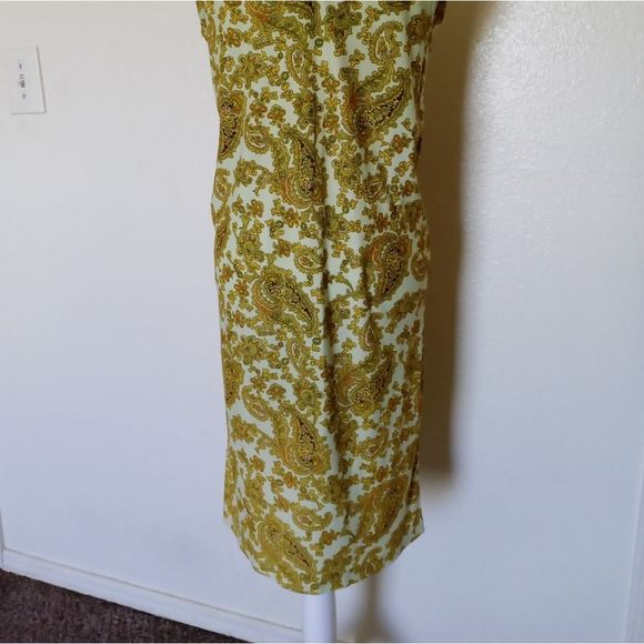 Mockneck paisley print dress - Picture 5 of 6